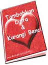 E book : Tambahkan cinta dan kurangi benci